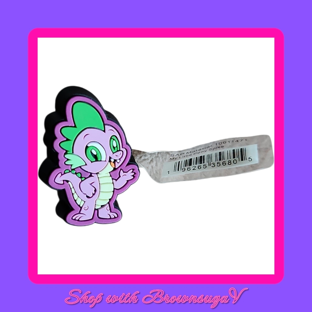My Little Pony Rainbow Spike Crocs Jibbitz Shoe Charm